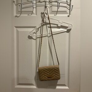 Beige Bebe Crossbody Bag